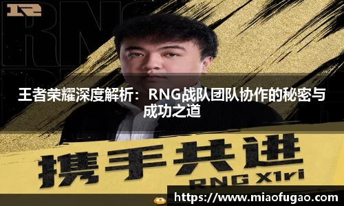 王者荣耀深度解析：RNG战队团队协作的秘密与成功之道
